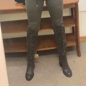 Born over the knee boots